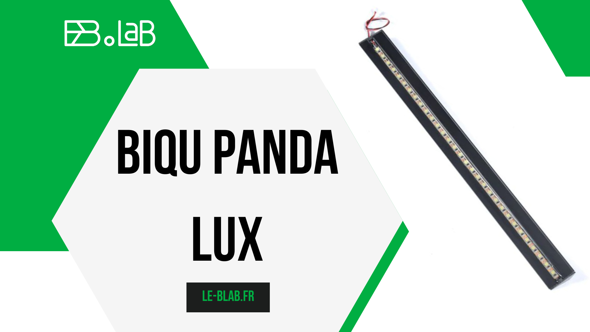 Panda Lux: Installation and test